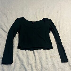 Windsor Dark Green Long Sleeve Blouse
